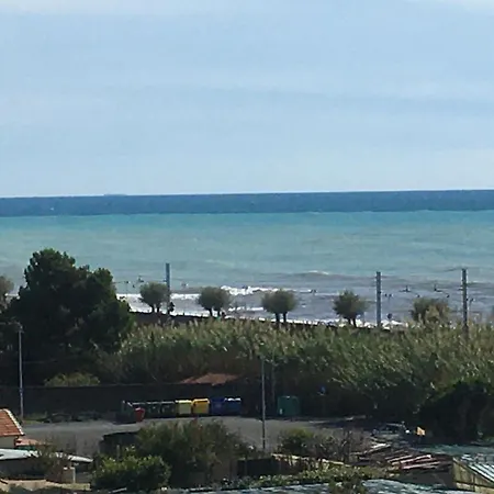 Апартаменты - Terrazzo Vivibile Vista Mare, Wi-fi E Box Gratuiti Валлекрозия